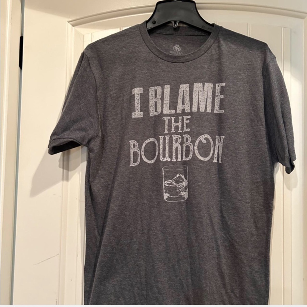 Body Rags I blame the bourbon t shirt